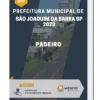 Apostila Padeiro Prefeitura de São Joaquim da Barra SP 2023