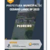 Apostila Pedreiro Prefeitura de Cesário Lange SP 2023