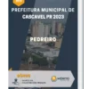 Apostila Pedreiro Prefeitura de Cascavel PR 2023