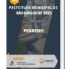 Apostila Pedreiro Prefeitura de São Carlos SP 2023