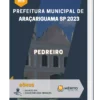 Apostila Pedreiro Prefeitura de Araçariguama SP 2023