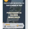 Apostila Pesquisador De Valores Imobiliários Prefeitura de Santo André SP 2023