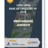 Apostila Procurador Jurídico Concurso SAAE de Cruzeiro SP 2023