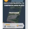 Apostila Professor Prefeitura de Campina da Lagoa PR 2023