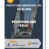 Apostila Professor DME Vôlei Prefeitura de Itá SC 2023