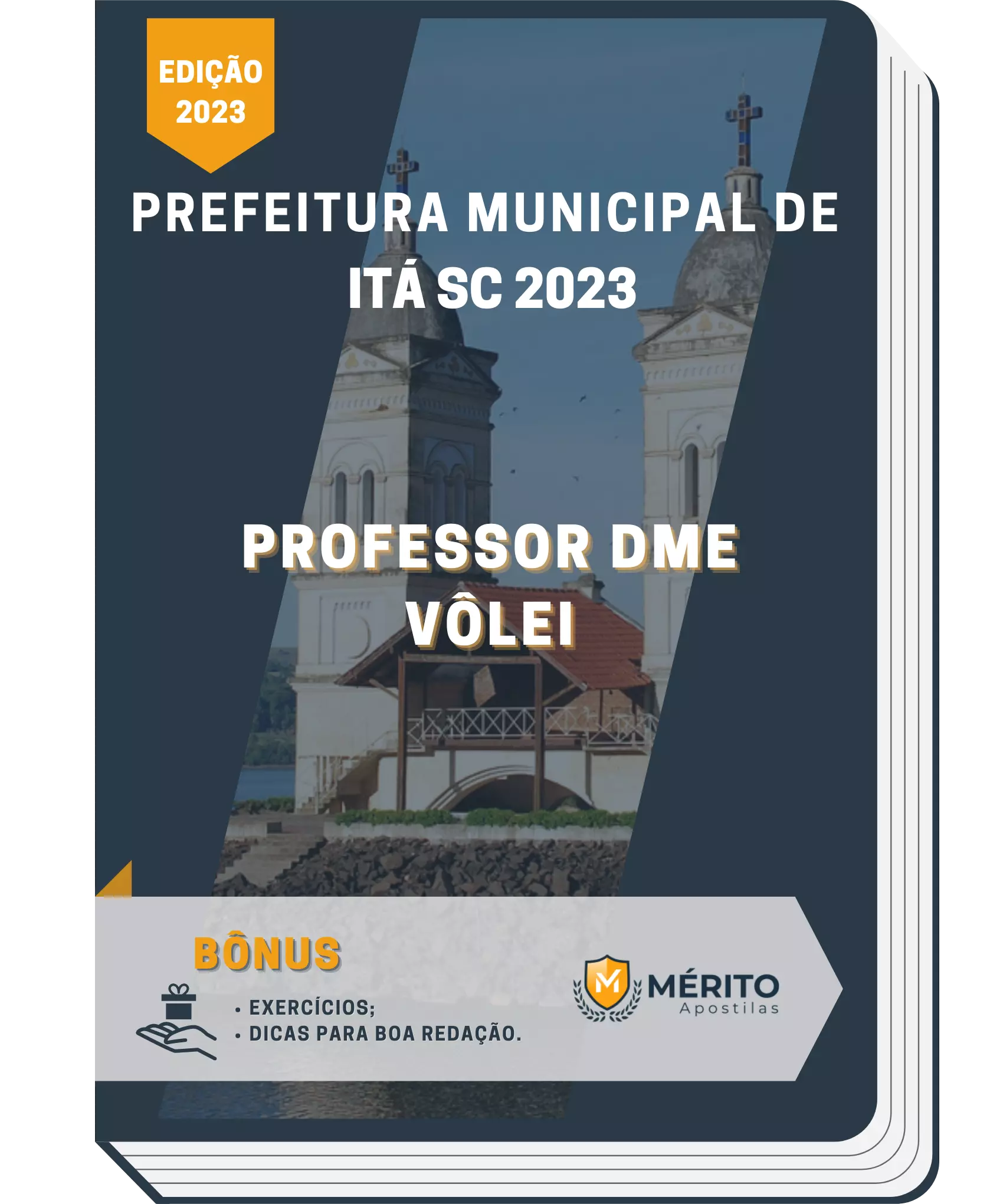 Apostila Professor DME Vôlei Prefeitura de Itá SC 2023