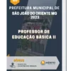Apostila Professor De Educação Básica II Prefeitura de São João do Oriente MG 2023