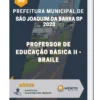 Apostila Professor De Educação Básica II Braile Prefeitura de São Joaquim da Barra SP 2023