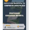Apostila Professor Educador Infantil Prefeitura de Campina da Lagoa PR 2023