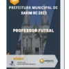 Apostila Professor Futsal Prefeitura de Xaxim SC 2023