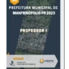 Apostila Professor I Prefeitura de Manfrinópolis PR 2023