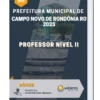Apostila Professor Nível II Prefeitura de Campo Novo de Rondônia RO 2023
