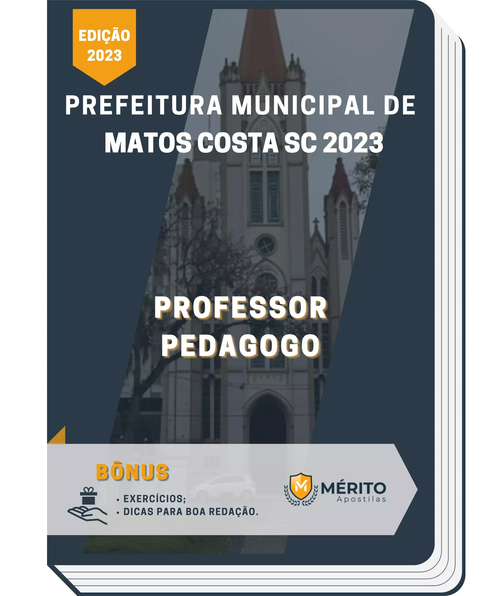 Apostila Professor Pedagogo Prefeitura de Matos Costa SC 2023