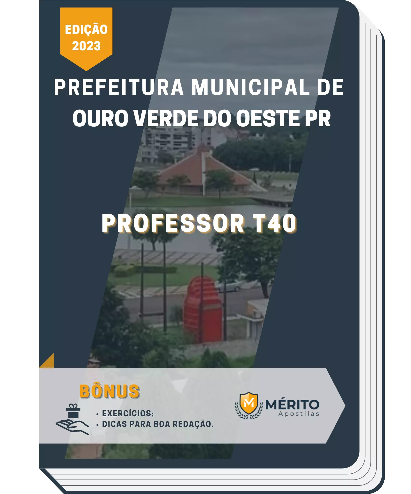 Apostila Professor T40 Prefeitura de Ouro Verde do Oeste PR 2023