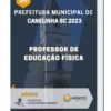 Apostila Professor de Educação Física Prefeitura de Canelinha SC 2023