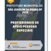 Apostila Profissionais De Apoio Pessoas Especiais Prefeitura de São Joaquim da Barra SP 2023