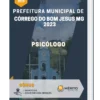 Apostila Psicólogo Prefeitura de Córrego do Bom Jesus MG 2023