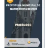Apostila Psicólogo Prefeitura de Matos Costa SC 2023