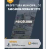 Apostila Psicólogo Prefeitura de Taboão da Serra SP 2023