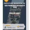 Apostila Psicólogo Prefeitura de São Francisco do Piauí PI 2023