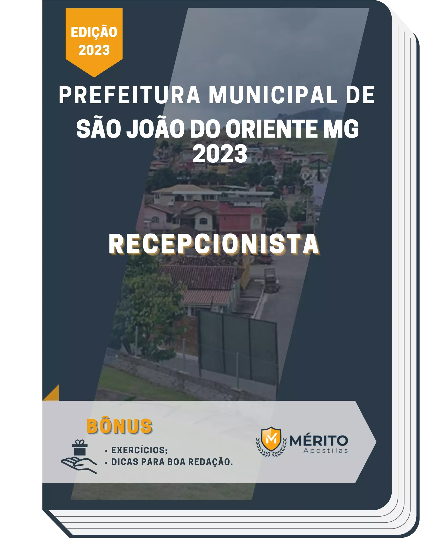 Apostila Recepcionista Prefeitura de São João do Oriente MG 2023