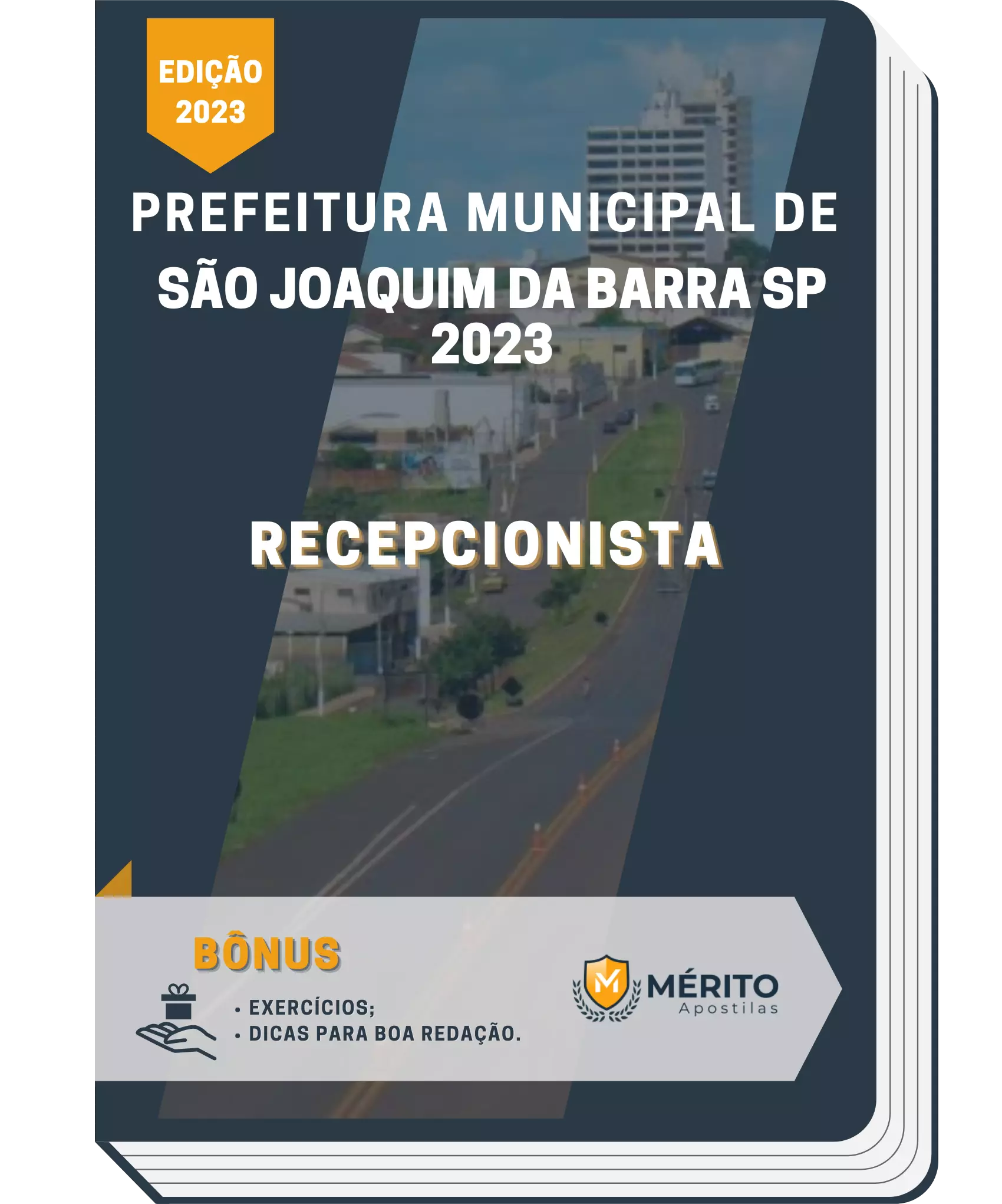 Apostila Recepcionista Prefeitura de São Joaquim da Barra SP 2023