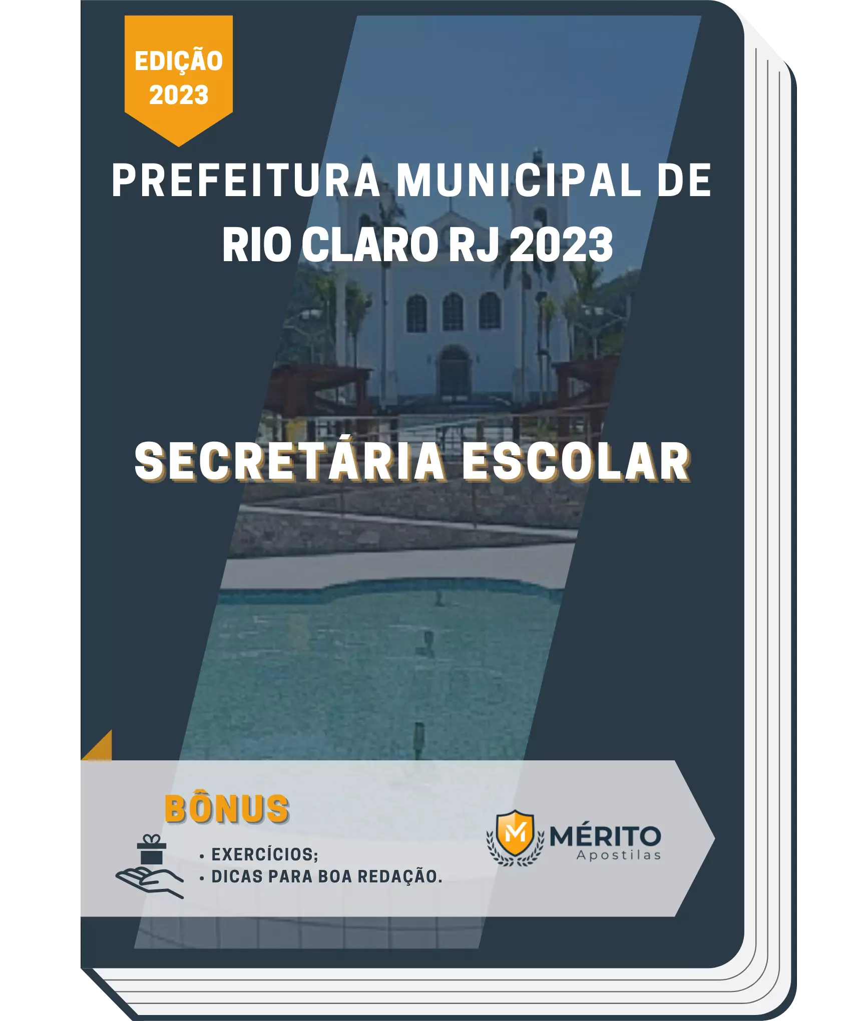 Apostila Secretária Escolar Prefeitura de Rio Claro RJ 2023