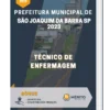Apostila Técnico De Enfermagem Prefeitura de São Joaquim da Barra SP 2023