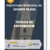 Apostila Técnico De Enfermagem Prefeitura de Caturité PB 2023