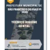 Apostila Técnico Higiene Dental Prefeitura de São Francisco do Piauí PI 2023