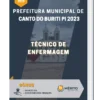 Apostila Técnico de Enfermagem Prefeitura de Canto do Buriti PI 2023