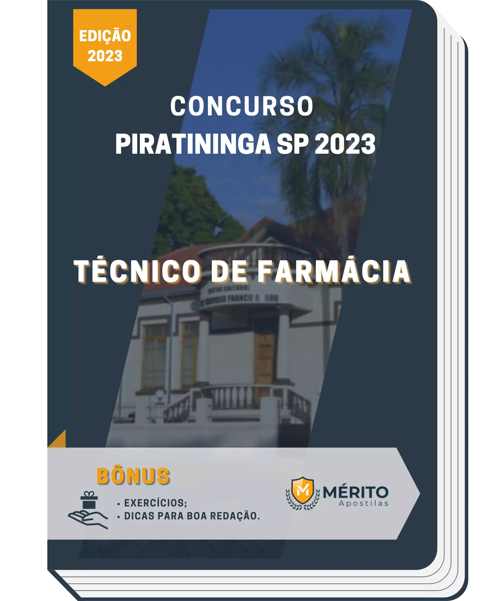 Apostila Técnico de Farmácia Concurso Piratininga SP 2023