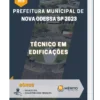 Apostila Técnico em Edificações Prefeitura de Nova Odessa SP 2023