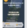 Apostila Técnico em Enfermagem Prefeitura de Olaria MG 2023