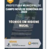 Apostila Técnico em Higiene Bucal Prefeitura de Campo Novo de Rondônia RO 2023