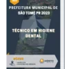 Apostila Técnico em Higiene Dental Prefeitura de São Tomé PR 2023