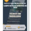 Apostila Técnico em Radiologia Prefeitura de Campo Novo de Rondônia RO 2023