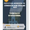 Apostila Terapeuta Ocupacional Prefeitura de Córrego do Bom Jesus MG 2023