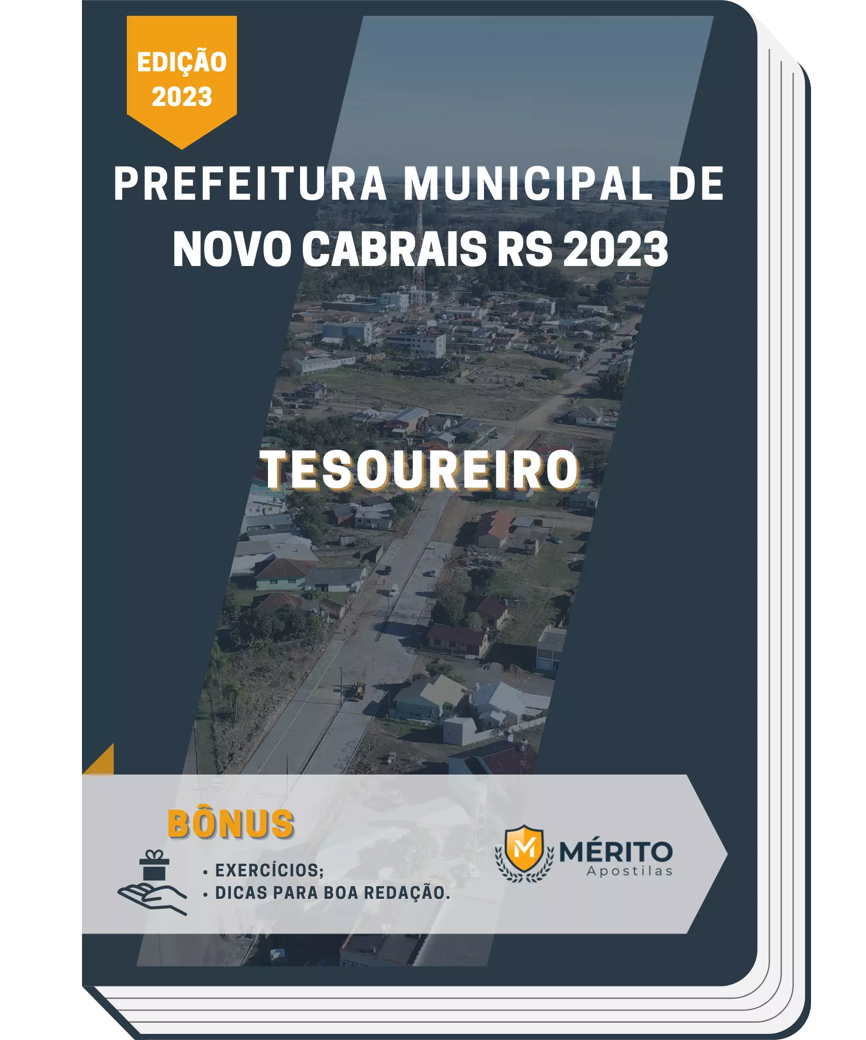 Apostila Tesoureiro Prefeitura de Novo Cabrais RS 2023