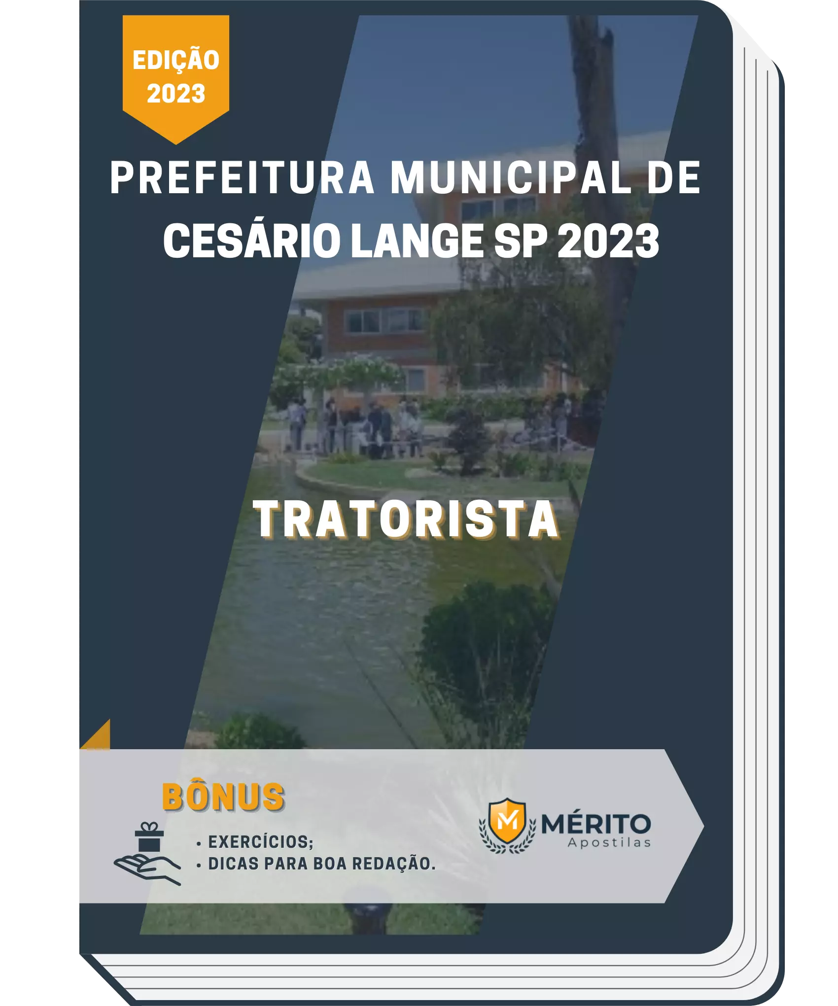 Apostila Tratorista Prefeitura de Cesário Lange SP 2023