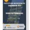 Apostila Vigia Patrimonial Prefeitura de Caieiras SP 2023