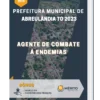 Apostila Agente De Combate Á Endemias Prefeitura de Abreulândia TO 2023