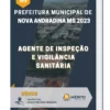 Apostila Agente De Inspeção E Vigilância Sanitária Prefeitura de Nova Andradina MS 2023