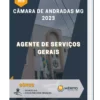 Apostila Agente De Serviços Gerais Câmara de Andradas MG 2023