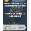 Apostila Agente de Combate a Endemias Prefeitura de Doutor Pedrinho SC 2023