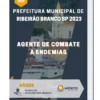 Apostila Agente de Combate a Endemias Prefeitura de Ribeirão Branco SP 2023