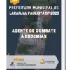 Apostila Agente de Combate à Endemias Prefeitura de Laranjal Paulista SP 2023