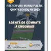 Apostila Agente de Combate à Endemias Prefeitura de Quinta do Sol PR 2023