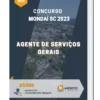 Apostila Agente de Serviços Gerais Concurso de Mondaí SC 2023