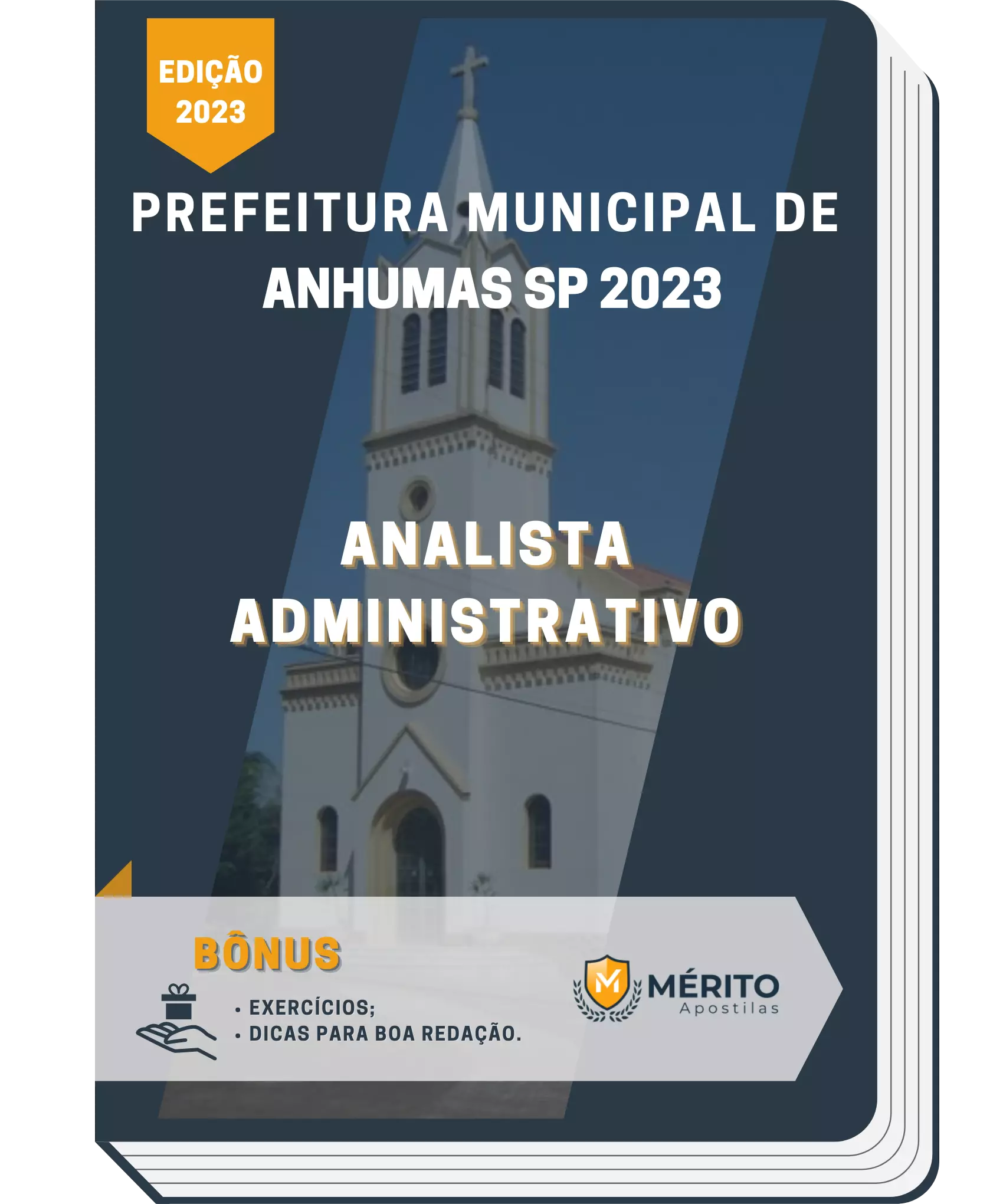Apostila Analista Administrativo Prefeitura de Anhumas SP 2023
